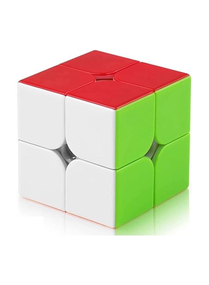 Hawkister MoYu MFJS Meilong 2X2X2 Cube Stickerless High Speed Magic Cube (2X2 MoFang JiaoShi Cubing Classroom), 50mm Size  - Image 2