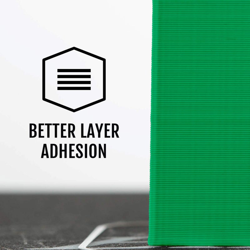 HATCHBOX 1.75mm Green PLA 3D Printer Filament, 1 KG Spool, Dimensional Accuracy +/- 0.03 mm, 3D Printing Filament - Image 4