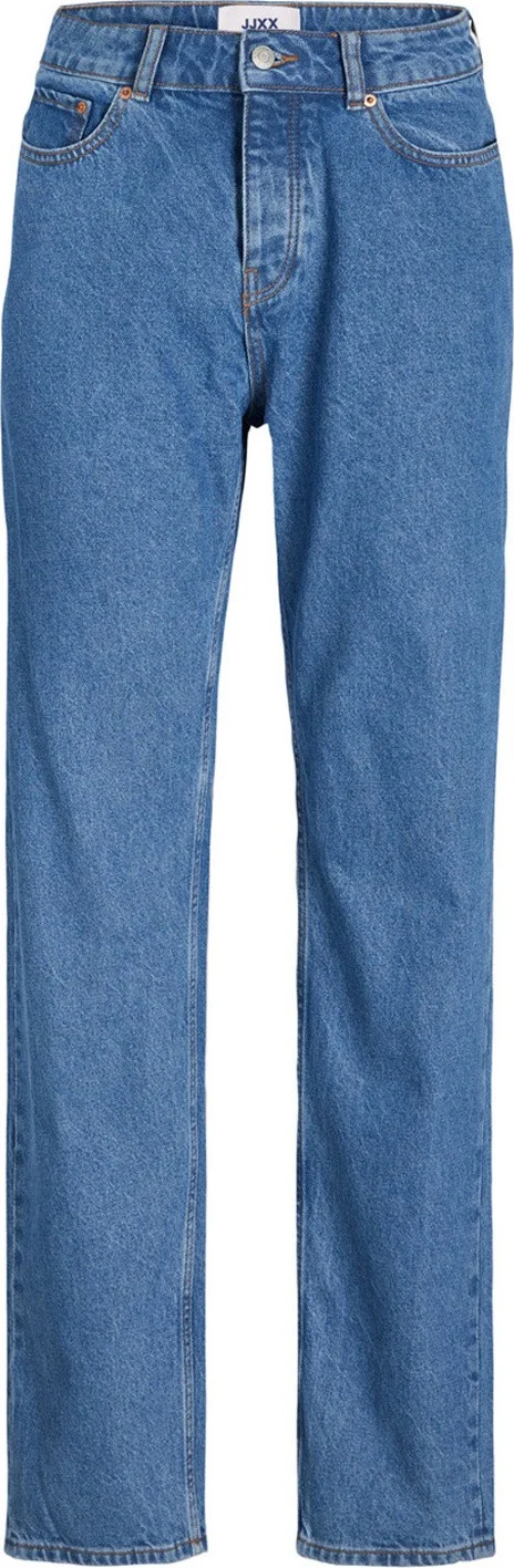 JJXX High Waist Mom Fit Blue Women's Trousers 12203730