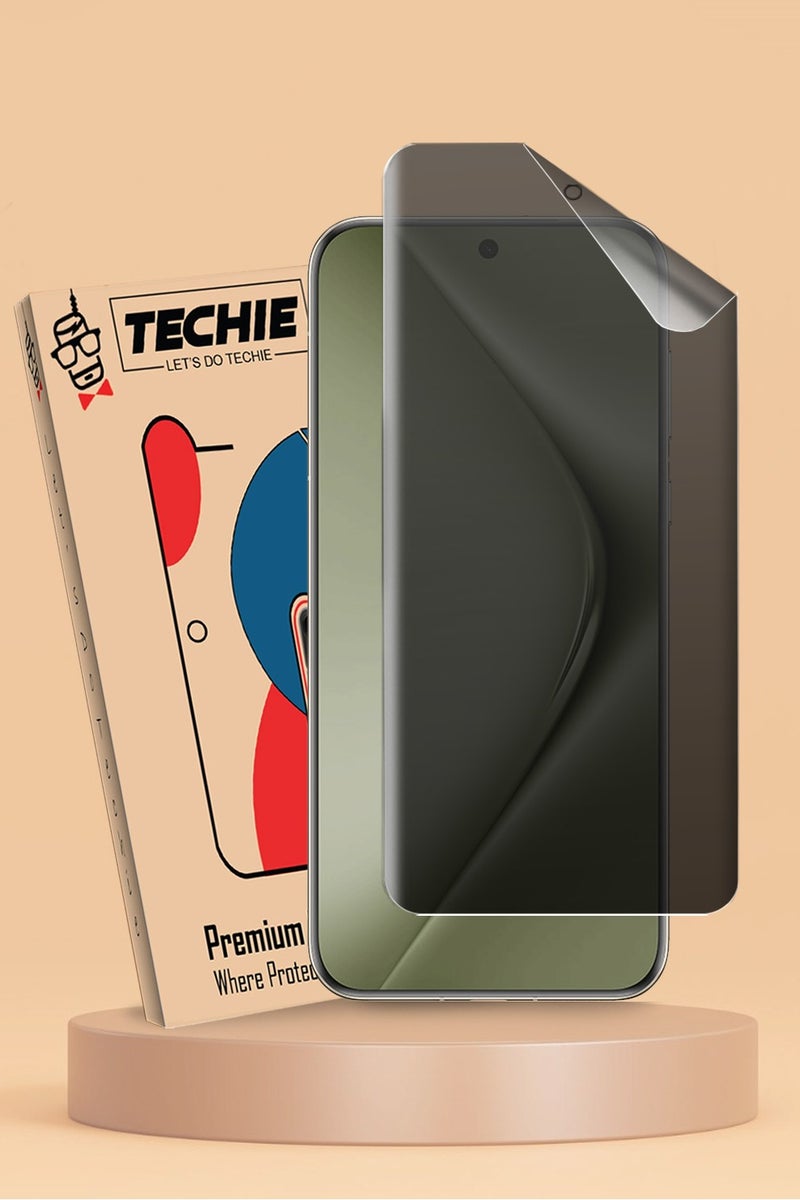 Techie Huawei Pura 70 Pro / Pura 70 Ultra 5G 2024 Full Cover Matte Ceramic Privacy Screen Protector - Explosion-Proof, Anti-Bubble, Anti-Fingerprint - Image 1