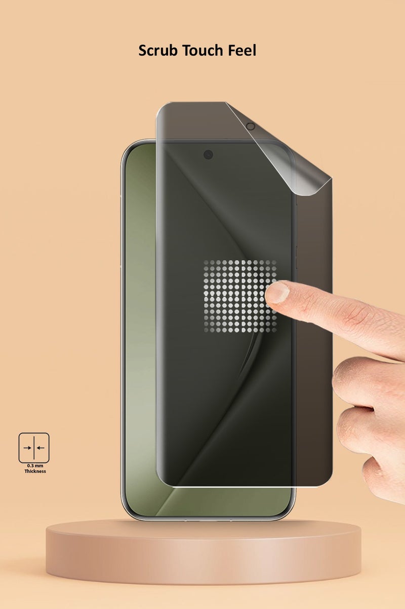 Techie Huawei Pura 70 Pro / Pura 70 Ultra 5G 2024 Full Cover Matte Ceramic Privacy Screen Protector - Explosion-Proof, Anti-Bubble, Anti-Fingerprint - Image 3