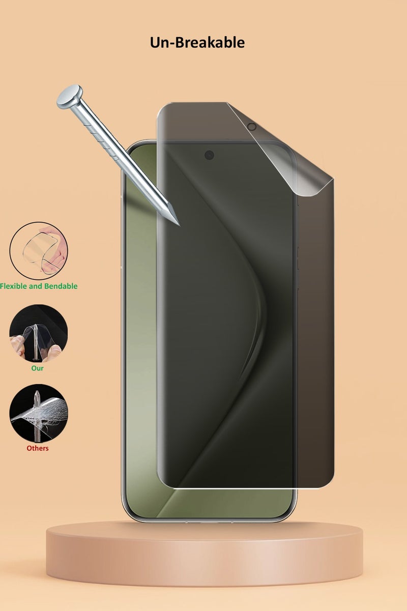 Techie Huawei Pura 70 Pro / Pura 70 Ultra 5G 2024 Full Cover Matte Ceramic Privacy Screen Protector - Explosion-Proof, Anti-Bubble, Anti-Fingerprint - Image 5