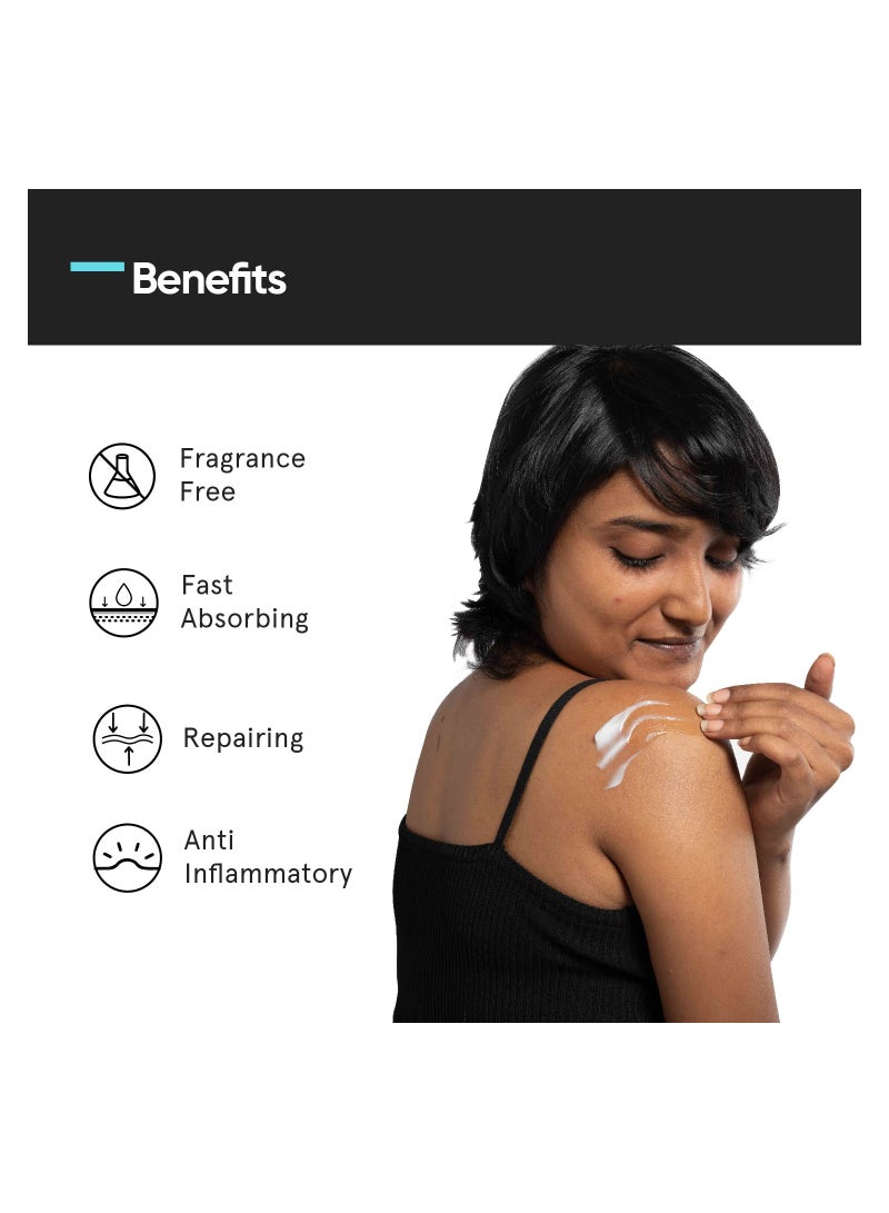 MINIMALIST Niacinamide 5% Body Lotion Repairs Skin Barrier  Nourishes With Shea Butter 180gm - Image 5