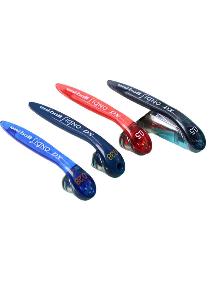 Uni Mitsubishi (uni) Umr-151 Financial Pen 0.38mm Student Gel Pen (refill Umr-1) Black 5-pack - Image 3