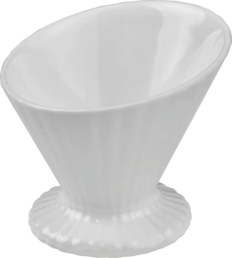 Servewell Melamine Horeca Ice Cream Cup, White, 9Cm, S-3012