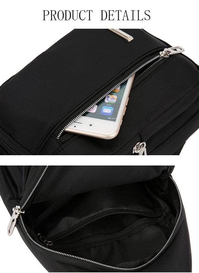 DUNISO - Waterproof Sling Bag Crossbody Backpack for Men Sling Backpack Hiking Daypack Multipurpose Cross Body Chest Bag With USB Charging Port - Image 1