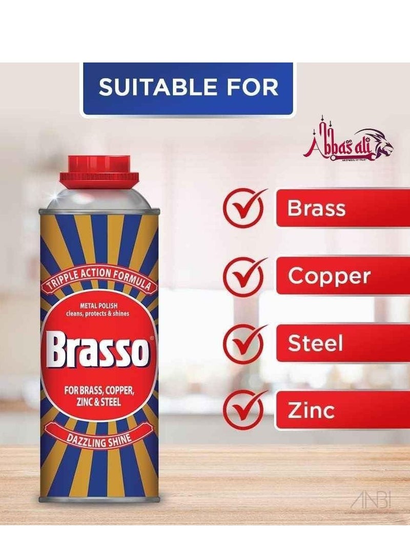 Brasso Metal Polish Liquid 200ml Longer Lasting Shine - Image 2