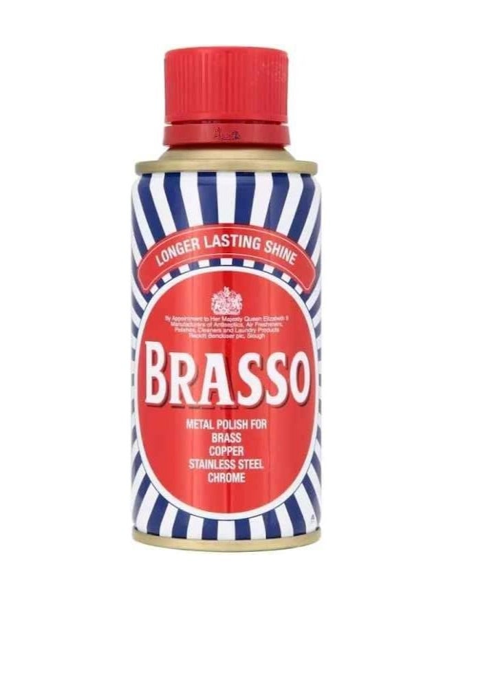 Brasso Metal Polish Liquid 200ml Longer Lasting Shine - Image 1