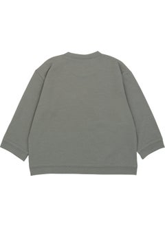 Jrmori Basic Sweatshirt with Snap on Shoulders  - Image 3