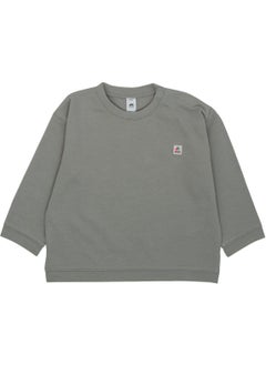 Jrmori Basic Sweatshirt with Snap on Shoulders  - Image 1