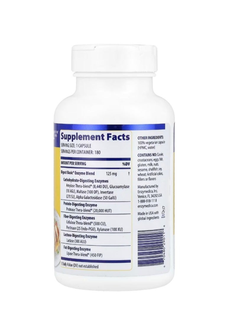 إنزيميديكا ملخص الأساسية 180 كبسولة - Image 2