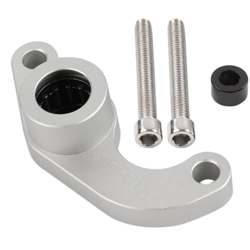 RAGBUSCLE Silvery Gear Shift Stabilizer Bracket Compatible with Kawasaki Z900 20182023 Compatible with Kawasaki Z900RS 20182023 Aluminium Alloy Shifter Lever Support Replacement 1pc - Image 2