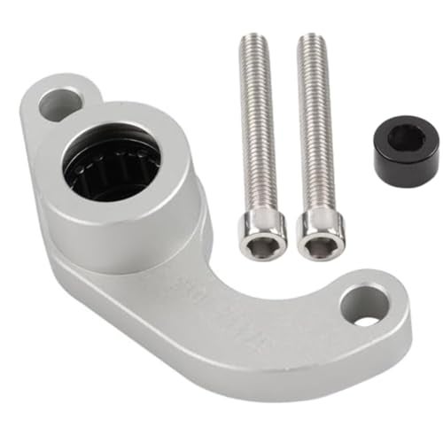 RAGBUSCLE Silvery Gear Shift Stabilizer Bracket Compatible with Kawasaki Z900 20182023 Compatible with Kawasaki Z900RS 20182023 Aluminium Alloy Shifter Lever Support Replacement 1pc - Image 1