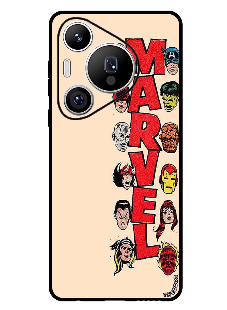 Theodor Protective Case Anti Scratch Shock Proof Bumper Cover For Huawei Pura 70 Pro Plus Marevl - Image 1