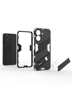erorex Case For Xiaomi Redmi 13C 5G / 4G Global Punk Armor 2 in 1 PC + TPU Phone Case with Holder  - Image 5