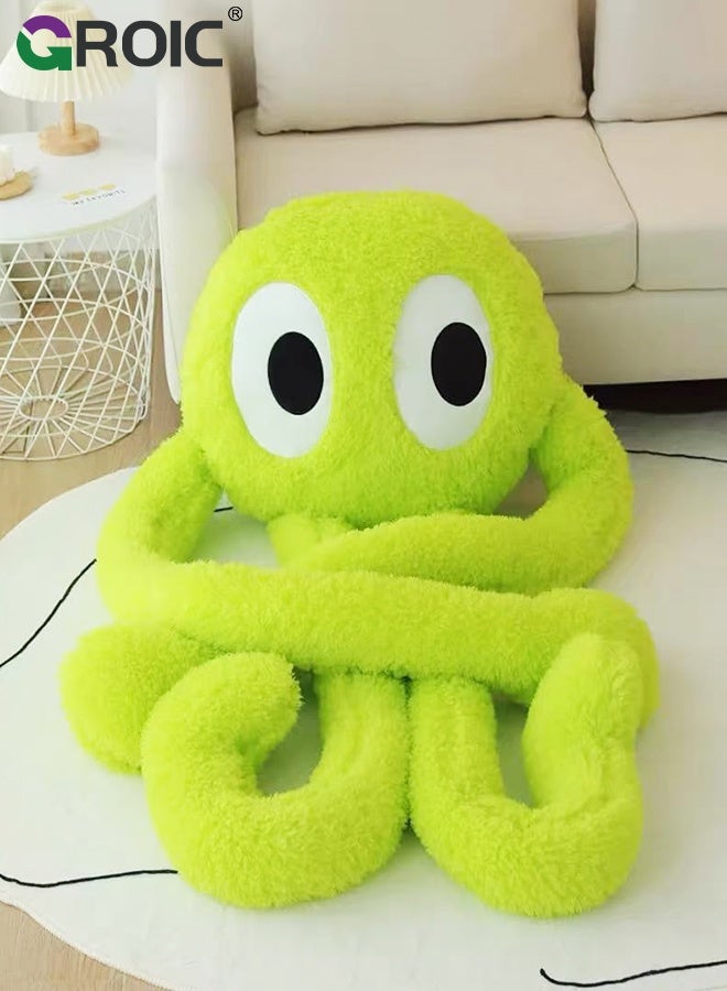 جرويك اخطبوط بارجل طويلة، لعبة قطيفة كبيرة محشوة على شكل اخطبوط، وسادة، حيوانات البحر المحشوة على شكل اخطبوط، هدية للاطفال - Image 4