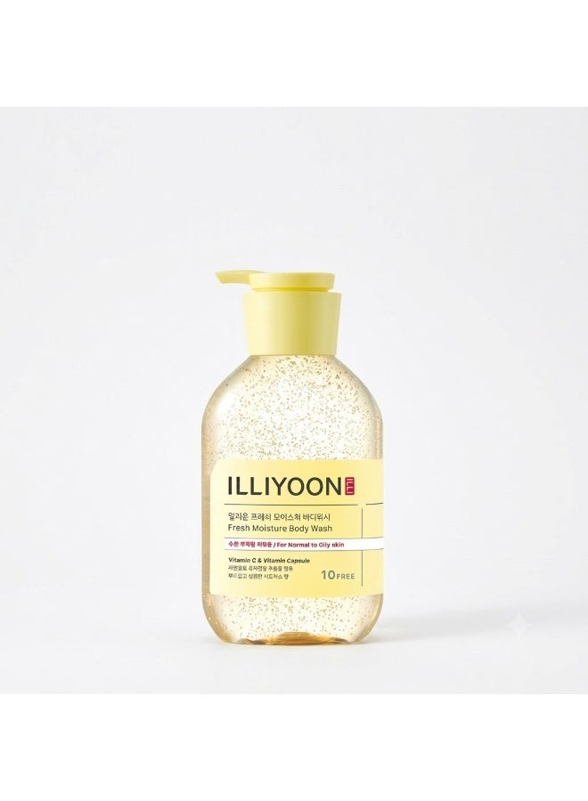 ILLIYOON Fresh Moisture Bodywash with Vitamin C Hydration, 500ml - Image 1
