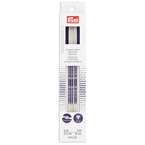 PRYM إبرة حياكة مزدوجة النقطة بقطر 8 إنش من بايرم، الحجم 4 (عبوة 5) - Image 1