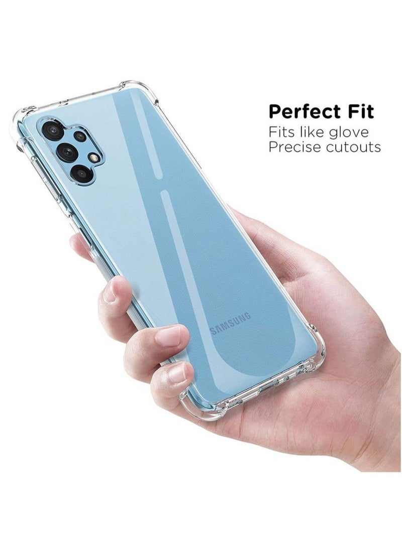Raxoom Samsung Galaxy A52S Case Cover Protective Shock Absorption Bumper soft Transparent Case (Clear) - Image 3