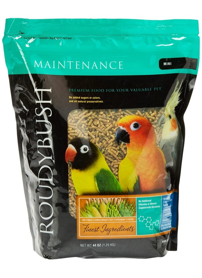ROUDYBUSH Daily Maintenance Bird Food, Mini, 44Ounce  - Image 1