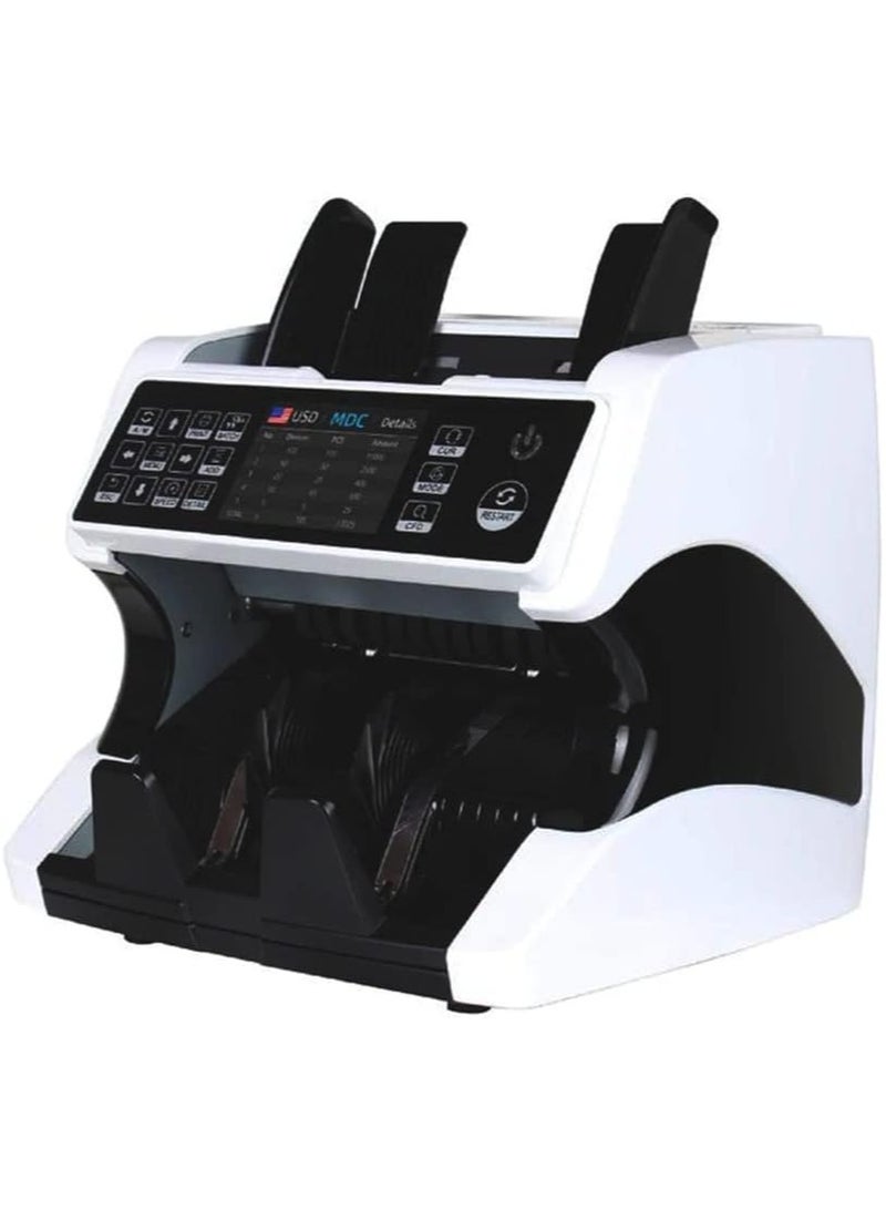 Crony Multi-currency Money Counting Machine Cash Detector Machine Dual CIS Image Recognition Verification Machine - Image 1
