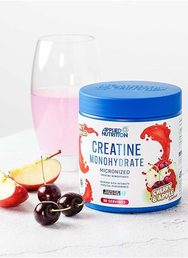Applied Nutrition Creatine Monohydrate Micronized 50 Serving 250 g, Cherry Apple  - Image 2