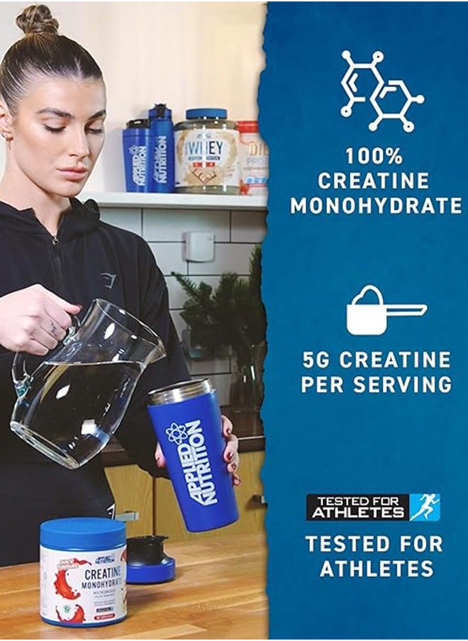 Applied Nutrition Creatine Monohydrate Micronized 50 Serving 250 g, Cherry Apple  - Image 4