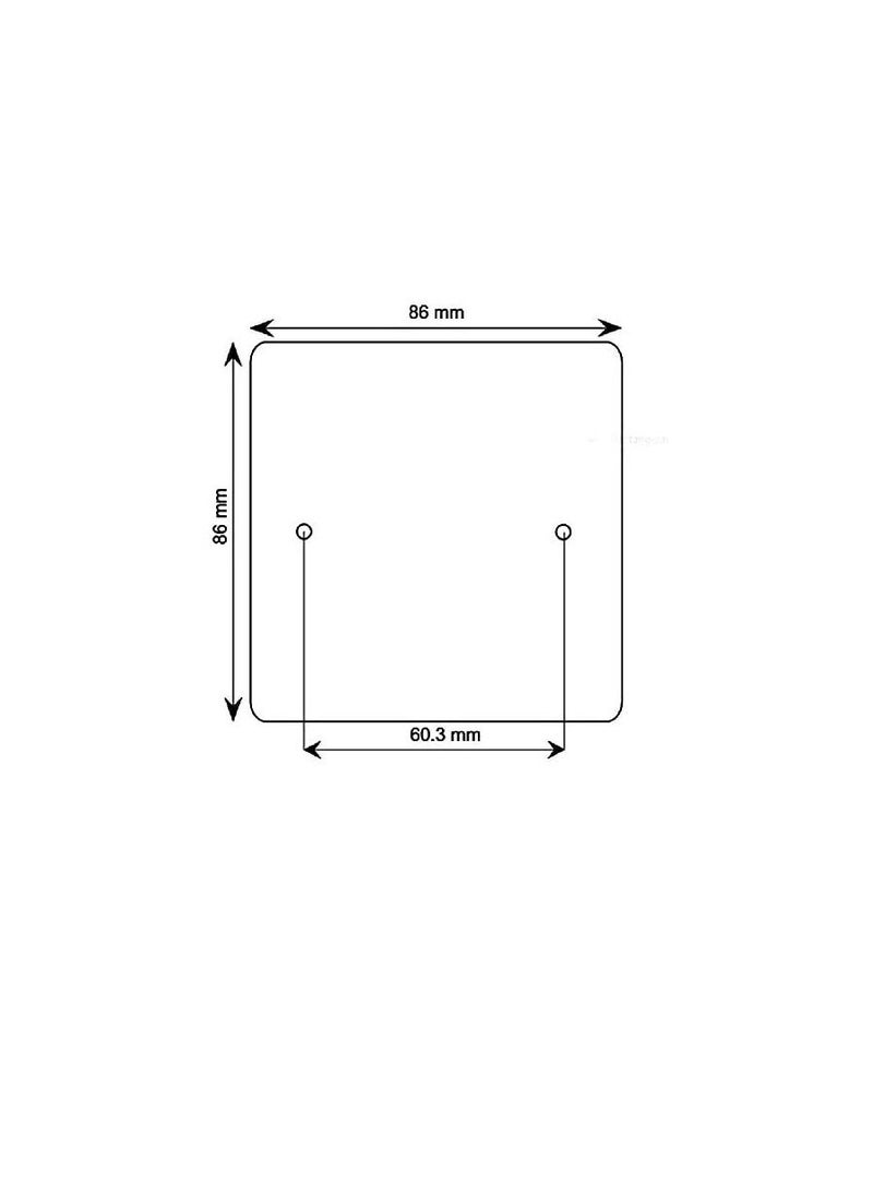 Legrand 730024 LEGRAND SINGLE POLE SWITCH SYNERGY - 2 GANG - 1 WAY - 10 AX - 250 V - WHITE  - Image 3