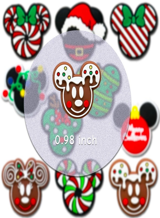 Hedbitoyo Cartoon Christmas Tree Focal Silicone Beads, Cute Beads for DIY Crafts Jewelry Necklaces Bracelets Keychain Pen Making (Red) - Image 5