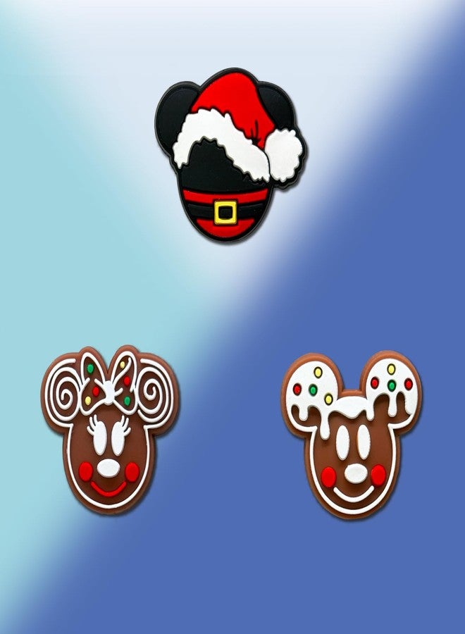 Hedbitoyo Cartoon Christmas Tree Focal Silicone Beads, Cute Beads for DIY Crafts Jewelry Necklaces Bracelets Keychain Pen Making (Red) - Image 4