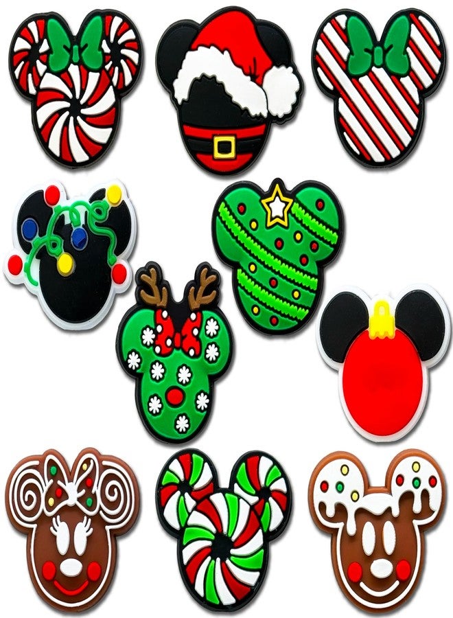Hedbitoyo Cartoon Christmas Tree Focal Silicone Beads, Cute Beads for DIY Crafts Jewelry Necklaces Bracelets Keychain Pen Making (Red) - Image 1