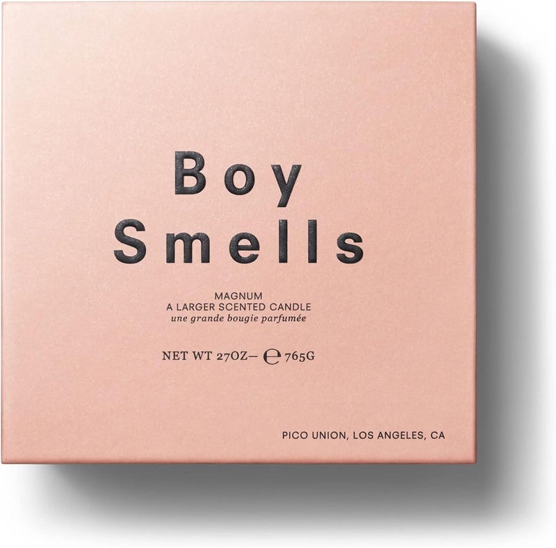 Boy Smells Cameo Magnum Boy Smells Candle | 110 Hour Long Burning Candles | All Natural Coconut & Beeswax Candles | Luxury Candles & Scented Candles for Home (27 oz) - Image 2