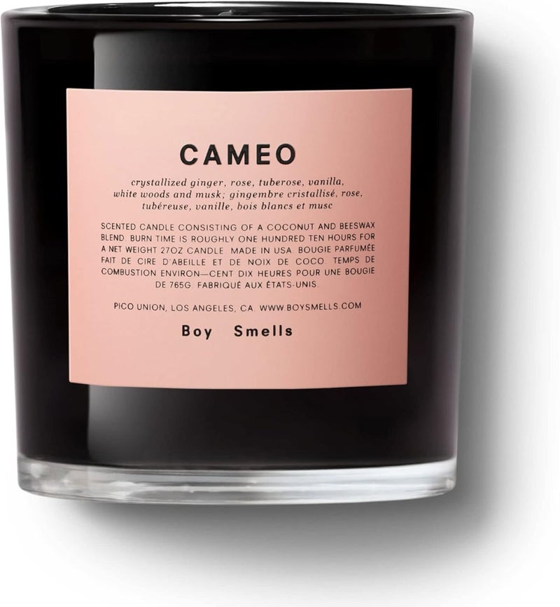 Boy Smells Cameo Magnum Boy Smells Candle | 110 Hour Long Burning Candles | All Natural Coconut & Beeswax Candles | Luxury Candles & Scented Candles for Home (27 oz) - Image 1