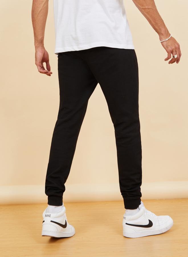 Styli Pique Slim Fit Jogger with Zip Pocket Detail - Image 5