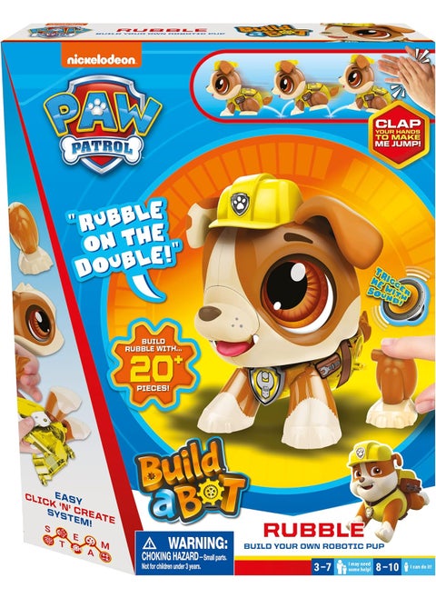 Goliath Build a Bot Paw Patrol Rubble  Build Your Own Robotic Pet  Ages 310 Small