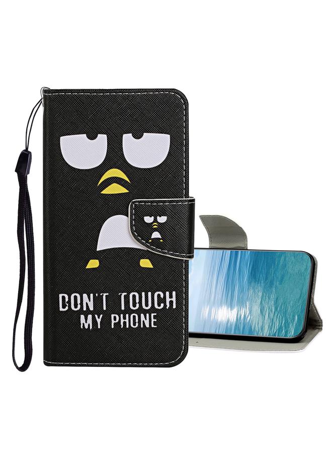 اس-توب جراب لهاتف Samsung Galaxy A13 4G بنمط رسم ملون من الجلد القابل للطي - Image 1