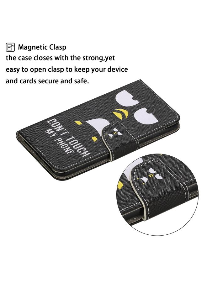 اس-توب جراب لهاتف Samsung Galaxy A13 4G بنمط رسم ملون من الجلد القابل للطي - Image 4