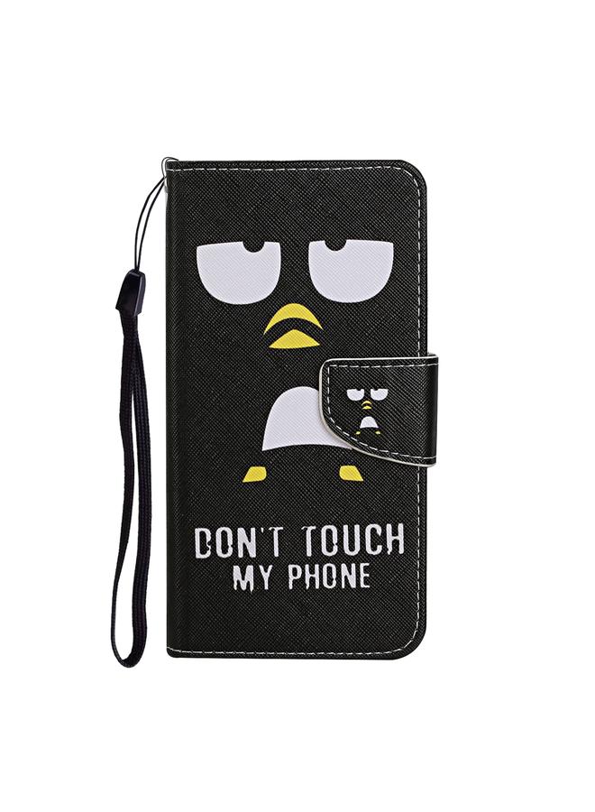 اس-توب جراب لهاتف Samsung Galaxy A13 4G بنمط رسم ملون من الجلد القابل للطي - Image 2