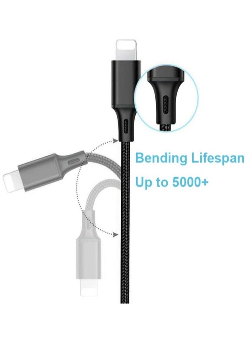 Raxoom 3 in 1 Multi 5A original fast charging 1.2m cable, CE, FCC, ROSH, MFI Certified, Lighting/Type C/Micro, compatible with iPhone 3A /Huawei/Samsung/OPPO vooc/Xiaomi/Honor 5a - Image 2