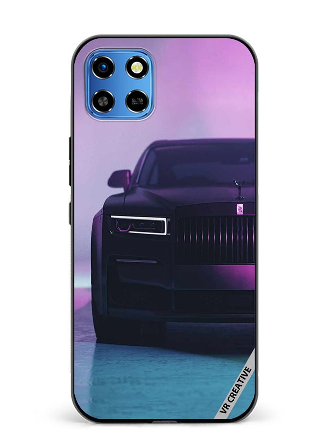 VR CREATIVE Protective Case Cover For Infinix Smart 6 HD Rolls Royce Design Multicolour - Image 1