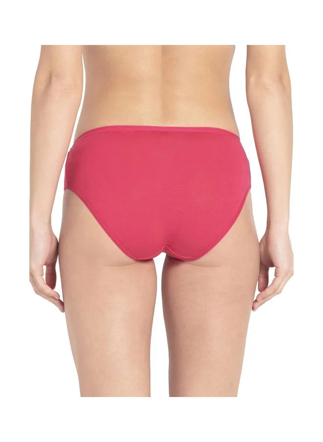 JOCKEY Jockey 1807 Women High Coverage Micro Modal Elastane Stretch Mid Waist Hipster with Ultra soft Exposed Waistband