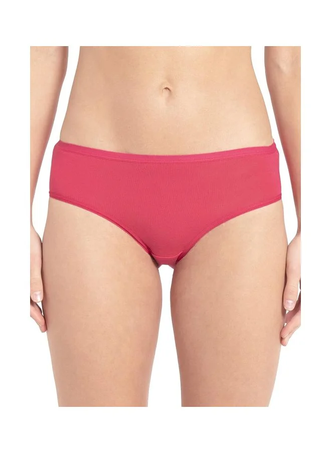 JOCKEY Jockey 1807 Women High Coverage Micro Modal Elastane Stretch Mid Waist Hipster with Ultra soft Exposed Waistband