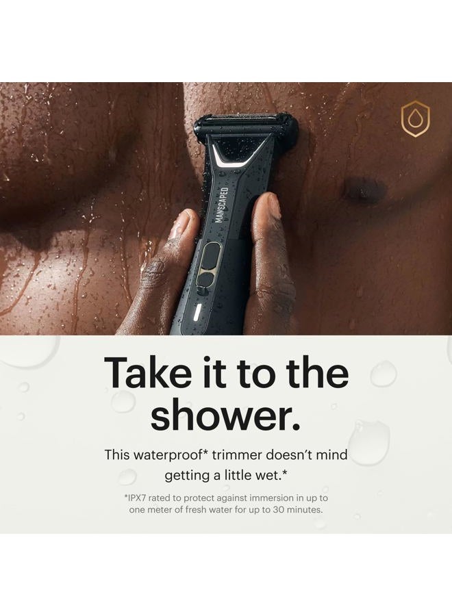 Manscaped Refining The Gentleman ماكينة حلاقة العشب 5.0 ULTRA لتشذيب الشعر في المنطقة الحساسة والجسم - ماكينة حلاقة مزدوجة الرأس آمنة للبشرة™ وشفرات ورقية، مقاومة للماء، قابلة للشحن عبر USB-C مع حقيبة سفر - Image 3