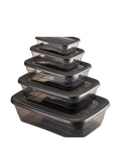 max plast Max Plast 5 Piece Refrigerator Container Set  - Image 2