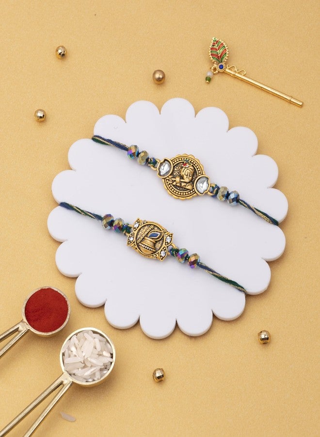 DORE® Set of 2 Rakhi Murli Manohar Rakhi - Image 2