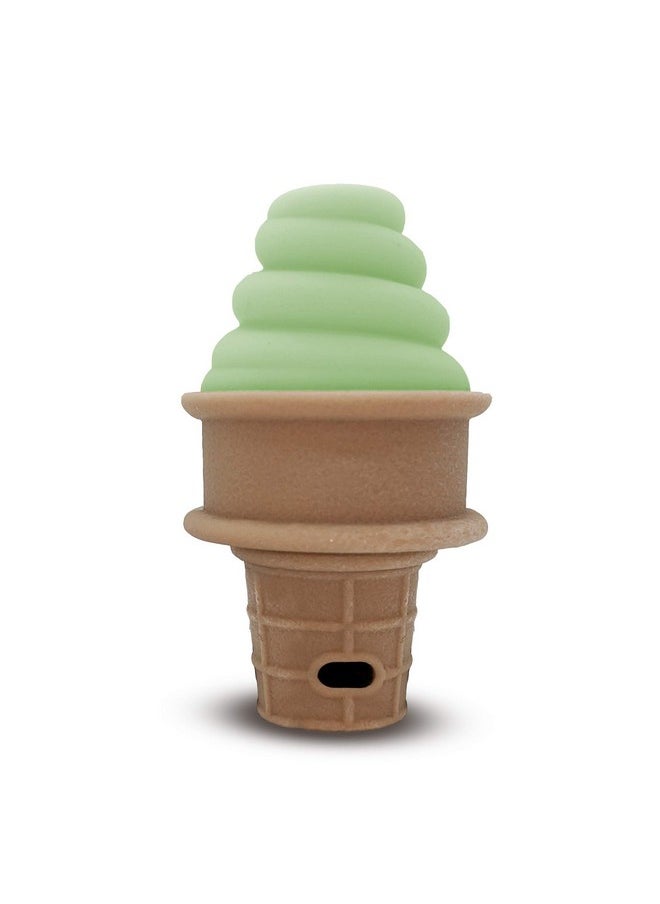 SweeTooth Ice Cream Cone Shaped Baby Teether Growing Green  - Image 2