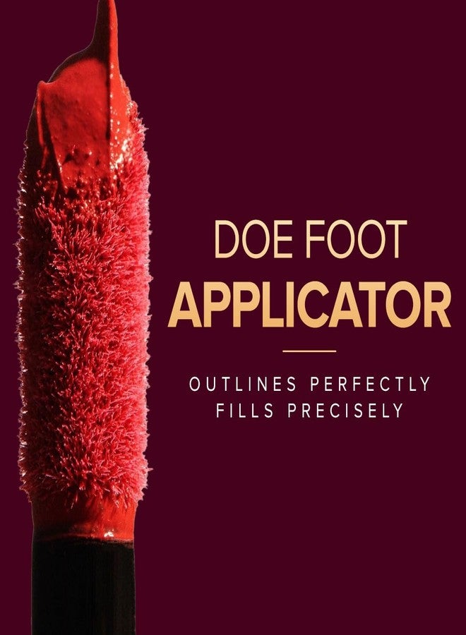 كالرسينس أحمر شفاه سائل مقاوم للتلطخ من كولوريسنس، يمنحكِ شفاهًا مطفية كثيفة تدوم لأكثر من 12 ساعة | لون شفاه سائل بلمسة نهائية مخملية مطفية | أحمر شفاه مقاوم للتلطخ - LTP-23، 4 مل (موكا) - Image 4