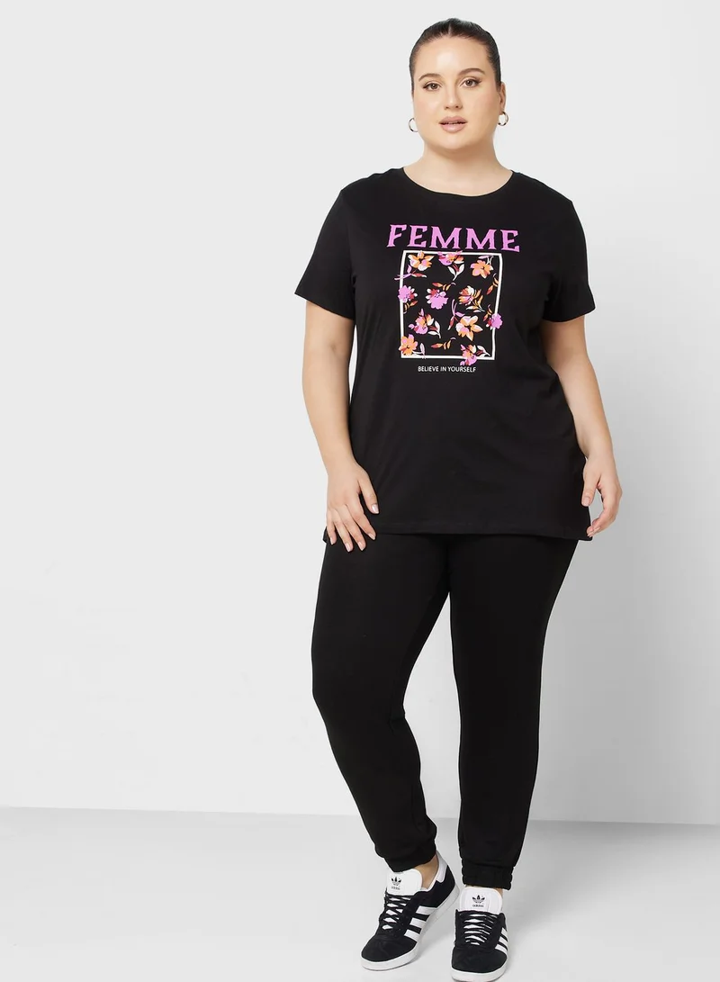 Only Carmakoma High Waist Pants