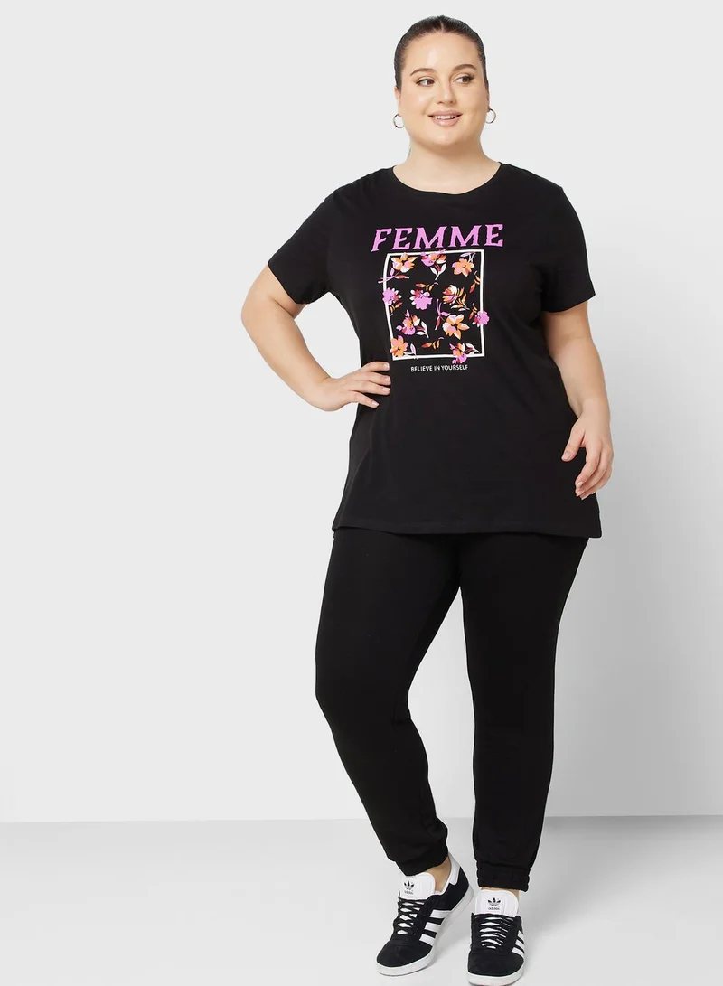 Only Carmakoma High Waist Pants