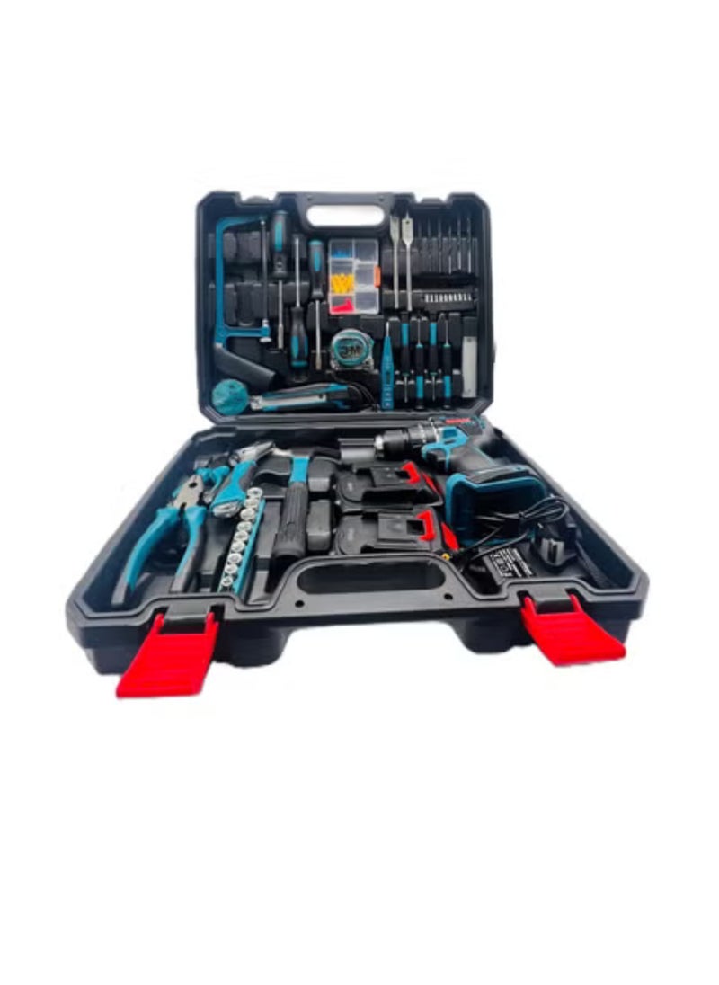BONAI 36V Cordless Impact Drill Kit with Dual Batteries Your All in One Solution for Precision Metal Wood and Wall Drilling  Effortless Screwdriving, Perfect for Home and Office Projects  - Image 3